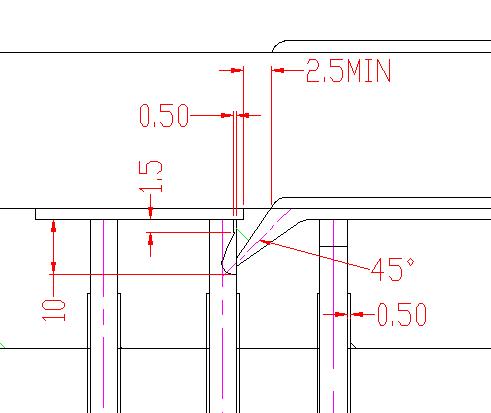 上海松江模具設計頂針潛水自動切水口B